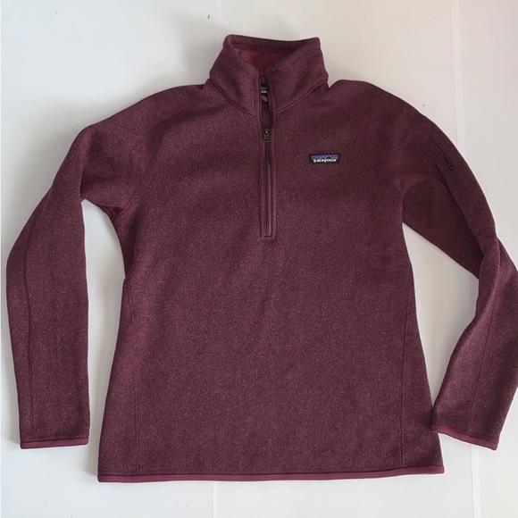 Patagonia better sweater 1/4 quarter zip sequoia red - Picture 2 of 10
